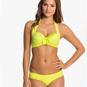 Seafolly bikini lime green medium